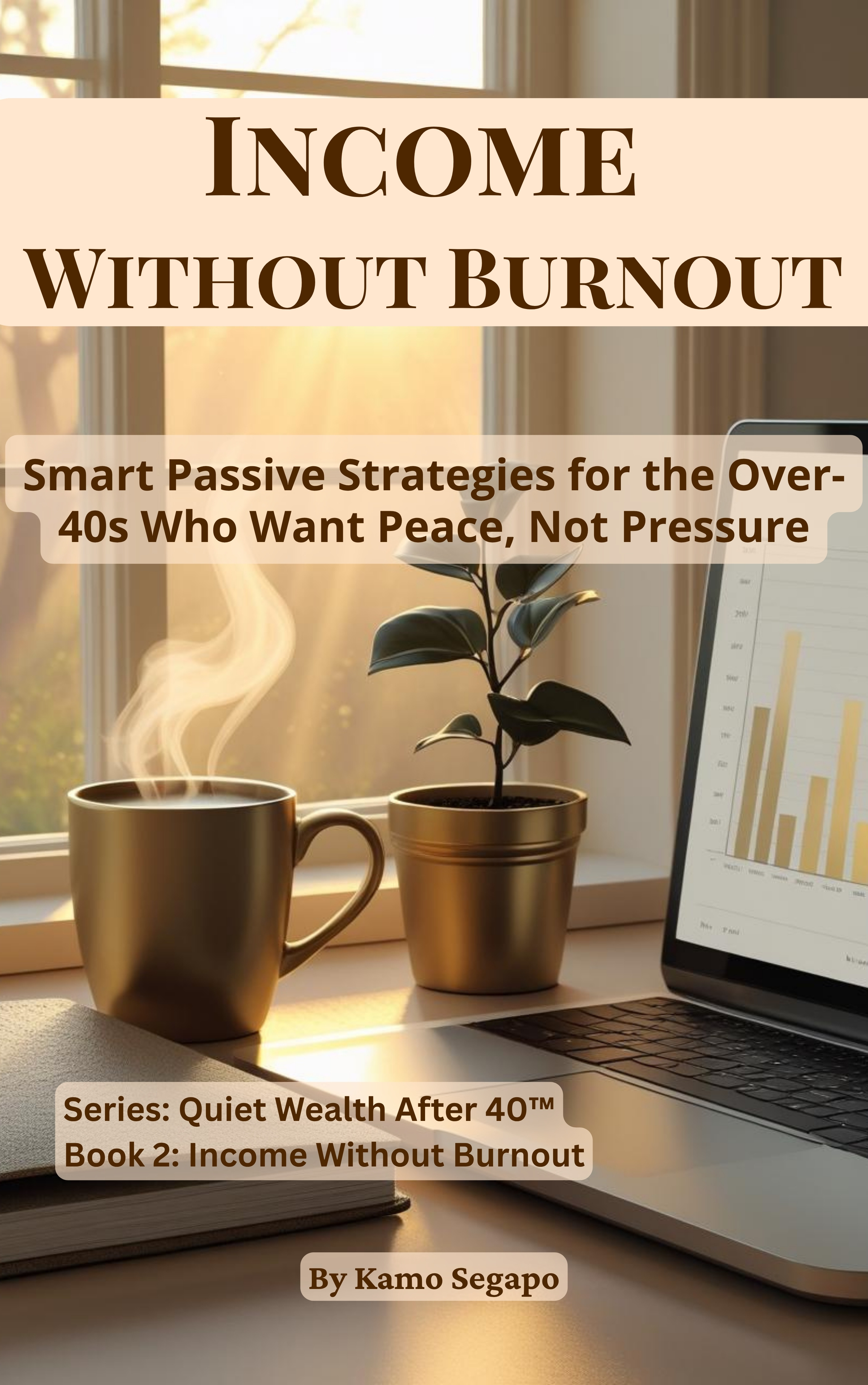 View Income Without Burnout - Quiet Wealth After 40™ Series in the BookLaunchIQ Store